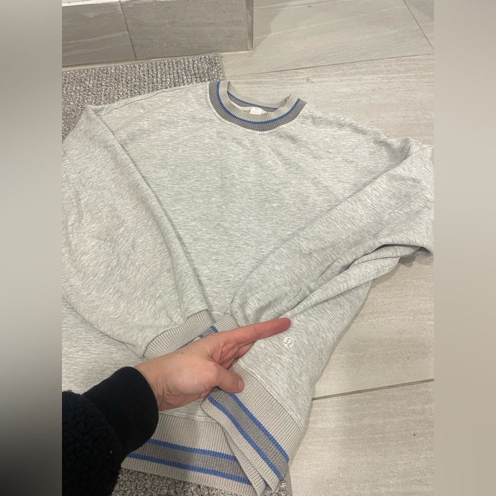 Lululemon Perfectly Oversized Ringer Crew size small - Picture 6 of 8